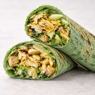 Chicken Caesar Salad Wrap