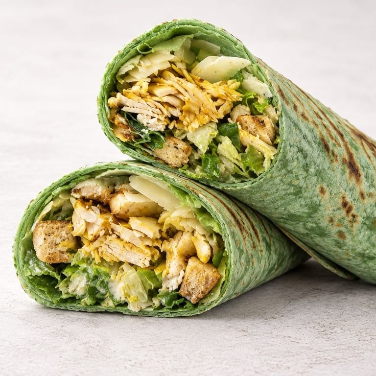 Caesar Salad Wrap Delight